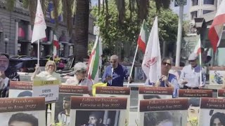 Iranian-Americans hold rally in San Francisco