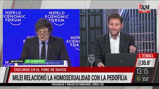 📣El presidente Javier Milei hizo polémicas declaraciones sobre la comunidad homosexual