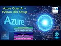 Azure OpenAI + Python SDK Setup | Portal Login, Deployment, API Key & SDK Integration #azureopenai