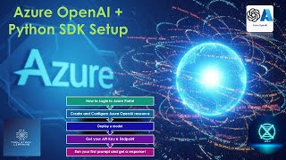 Azure OpenAI + Python SDK Setup | Portal Login, Deployment, API Key & SDK Integration #azureopenai
