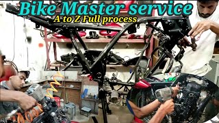 bike master service A to Z | full master servicing discover 125 cc|