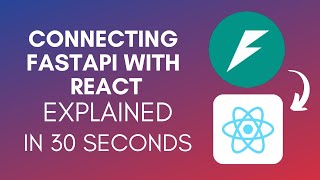 How To Connect FastAPI With React (2025)