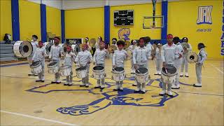 Alice Harte Drumline performance 2025 @ JFK Drum Clinic (HD) 4K