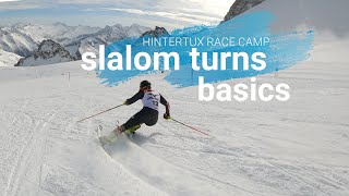 Ski Slalom carved turn basics, follow me  @leona_popovic