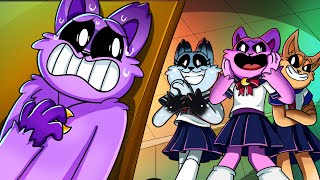 New Poppy Playtime Animation // CATNAP: KIDNAPPED BY CRAZY FAN GIRLS?! | Games Cartoon Animation