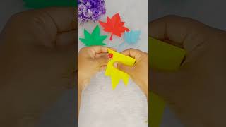 🍁 maple leaf ഇനി വളരെ എളുപ്പത്തിൽ ഉണ്ടാക്കാം #craft #papercrafts #mapleleafs