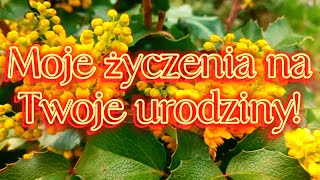 Piękne życzenia urodzinowe!💖Muzyczna kartka urodzinowa💖