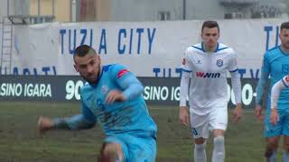 MTEL PREMIJER LIGA BIH (21. kolo): Tuzla City - Široki Brijeg 2:2 / 07.03.2022.