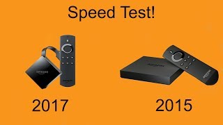 All-New Fire TV (2017) vs 2nd Gen Fire TV (2015) - Speed Test!