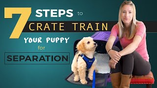 How to Crate Train Puppy for Separation