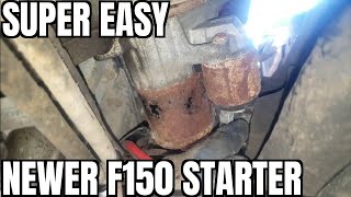 How to Replace Starter 09-14 Ford F150