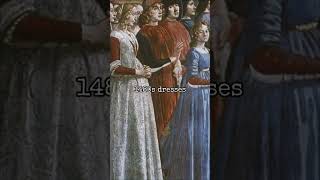 1480s dresses 👗|| 15th century fashion || medieval aesthetic || #history #fashion #shorts #art