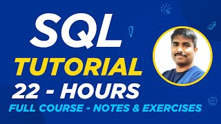 SQL Tutorial for beginners | Oracle SQL Full course