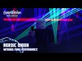 Bullet - Benjamin Ingrosso | Nordic Union | National Final Performance | Eurovision 2032
