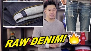 CLASSIC STYLE: RAW SELVEDGE DENIM JEANS AKA FIRE JEANS!