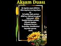 Akşam Duası Rabbim kabul eylesin inşallah🌹🌹🌹 #duavakti #zikir