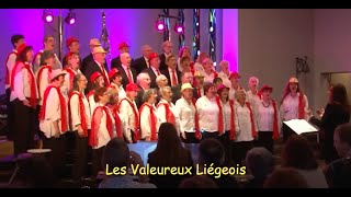 CONCERT 2024 DES VALEUREUX LIEGEOIS EN L' EGLISE SAINTE JULIENNE-LIEGE