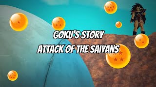 Comic's Corner Goku's Story Episode 1 : Attack of the Saiyans!