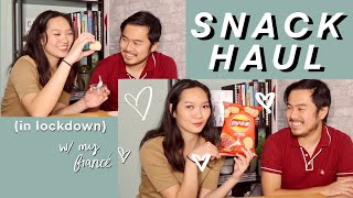 White Rabbit Lays, Lychee Salt Kit Kat, and MORE | Reviewing Our Snack Haul in Lockdown