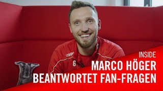 Marco Höger beantwortet Fan-Fragen | 1. FC Köln | Freundschaft mit Anthony Modeste | Köln | Karneval