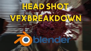 Headshot VFX Breakdown - Made in Blender