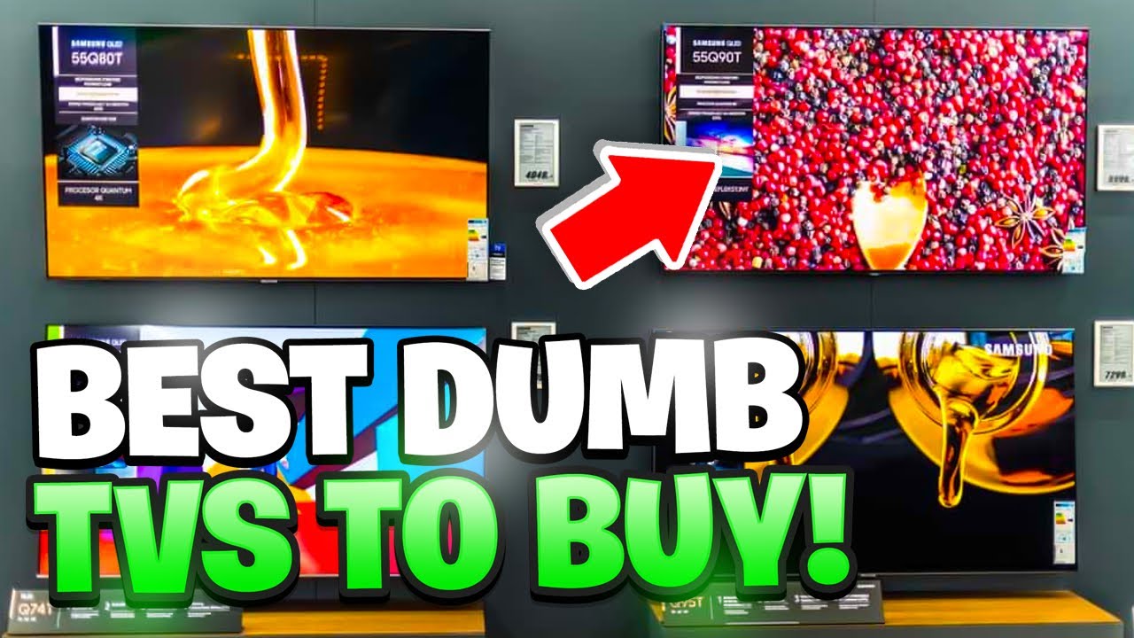 TOP 6 DUMB TVs WITHOUT SMART FEATURES! - YouTube