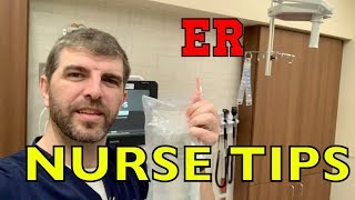 Emergency Room Nurse Tips