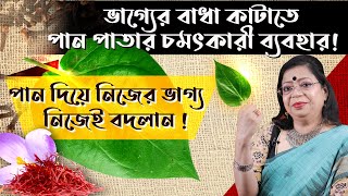 ভাগ্যের বাধা কাটাতে পান পাতার চমৎকারী ব্যবহার। GANESH SADHIKA RAJASREE