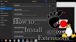 How to Install Gnome Extensions
