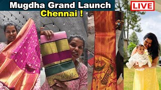 Mugdha Sarees Grand Launch In Chennai | | MugdhaArtStudio | @brideessentials