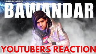 YouTubers Reaction To "Bawandar" - @Thara.Bhai.Joginder | @Mythpat, KKL, @NeonMan | #shorts