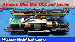 Adding DCC and Sound to an Athearn Blue Box Locomotive