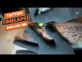 Tatuaje de Canserbero / Tattoo Timelapse - Agujas de 3rl / Maquina de Tatuar pen Inalambrica