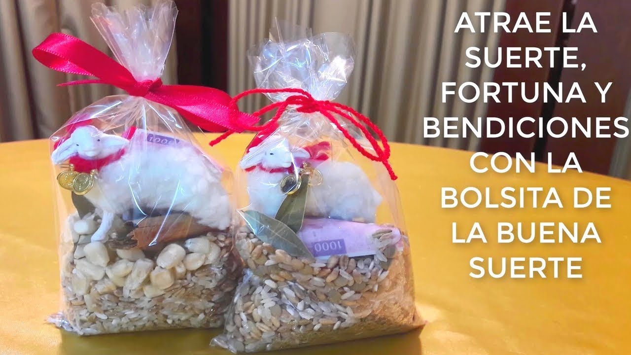 BORREGUITOS DE LA BUENA SUERTE | BOLSITA DE LA BUENA SUERTE PARA AÑO ...