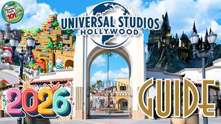 Universal Studios Hollywood RIDES & ATTRACTIONS - 2026 - Los Angeles, California