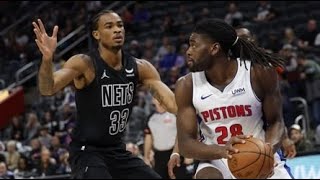 Brooklyn Nets vs Detroit Pistons -  Game Highlights | March 7, 2024 | 2023-24 NB