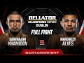 Sarvarjaron Khamidov vs Marcirley Alves | Bellator Dublin