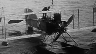 #World #War #One Fascinating Videos Of #WW1 Seaplane Being Prepared For Combat