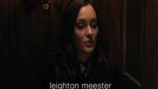 Gossip Girl 1x08 Blair Confession Scene