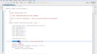 HOW TO SORT AN ARRAYLIST IN JAVA DEMO