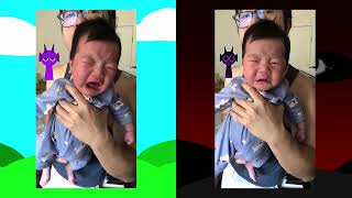 Sprunki Normal VS Horror but it is my Baby's Cry (Durple)