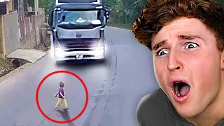 Extremely Close Calls Caught On Camera..