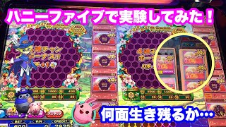 【メダルゲーム】アニマロッタのハニーファイブ〇〇をストックしたらどうなるのか！？