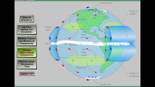 Global Winds Animation with Jet Streams