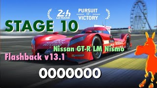 Real Racing 3 RR3 v13.1 Flashback Pursuit of Victory (Nissan GT-R LM Nismo (2015)) Stage 10