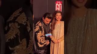 #UrwaHocane and #FarhanSaeed at the premiere of their film #TichButton in #Lahore