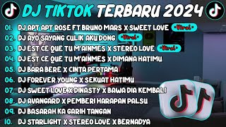 DJ TIKTOK TERBARU 2024||DJ APT ROSE X BRUNO MARS🎵DJ AYO SAYANG CULIK AKU DONGVIRAL TIKTOK FULL ALBUM