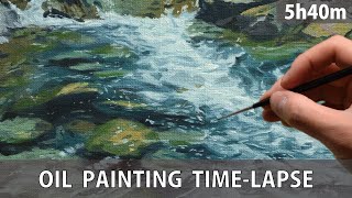 No.27 Oil Painting Time Lapse Demo \