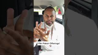 Pitri Paksh Guidelines - Pundit Balmesh Sieunarine