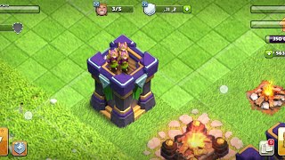 تطوير برج راميات السهام من 1الى الماكس clash of clans